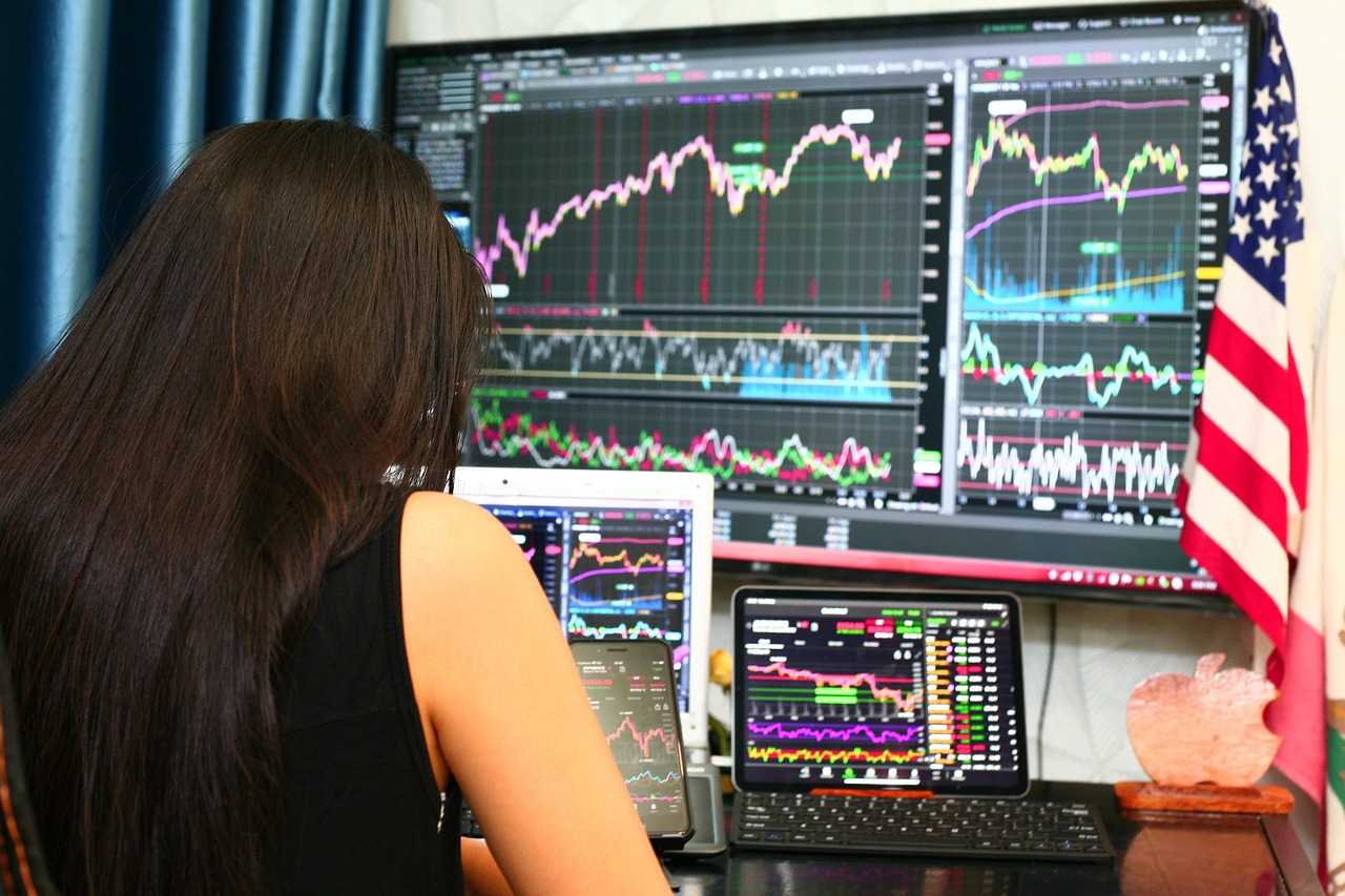 woman, computer, stock, market, chart, dow, s p 500, nasdaq, nyse, cboe, bitcoin, investment, retail, trader, profit, financial, wealth, financial analysis, stock market, cellphone, analysis, trading, financial analyst, stock broker, nasdaq, nyse, trader, trader, trader, trader, trader, stock market, stock broker