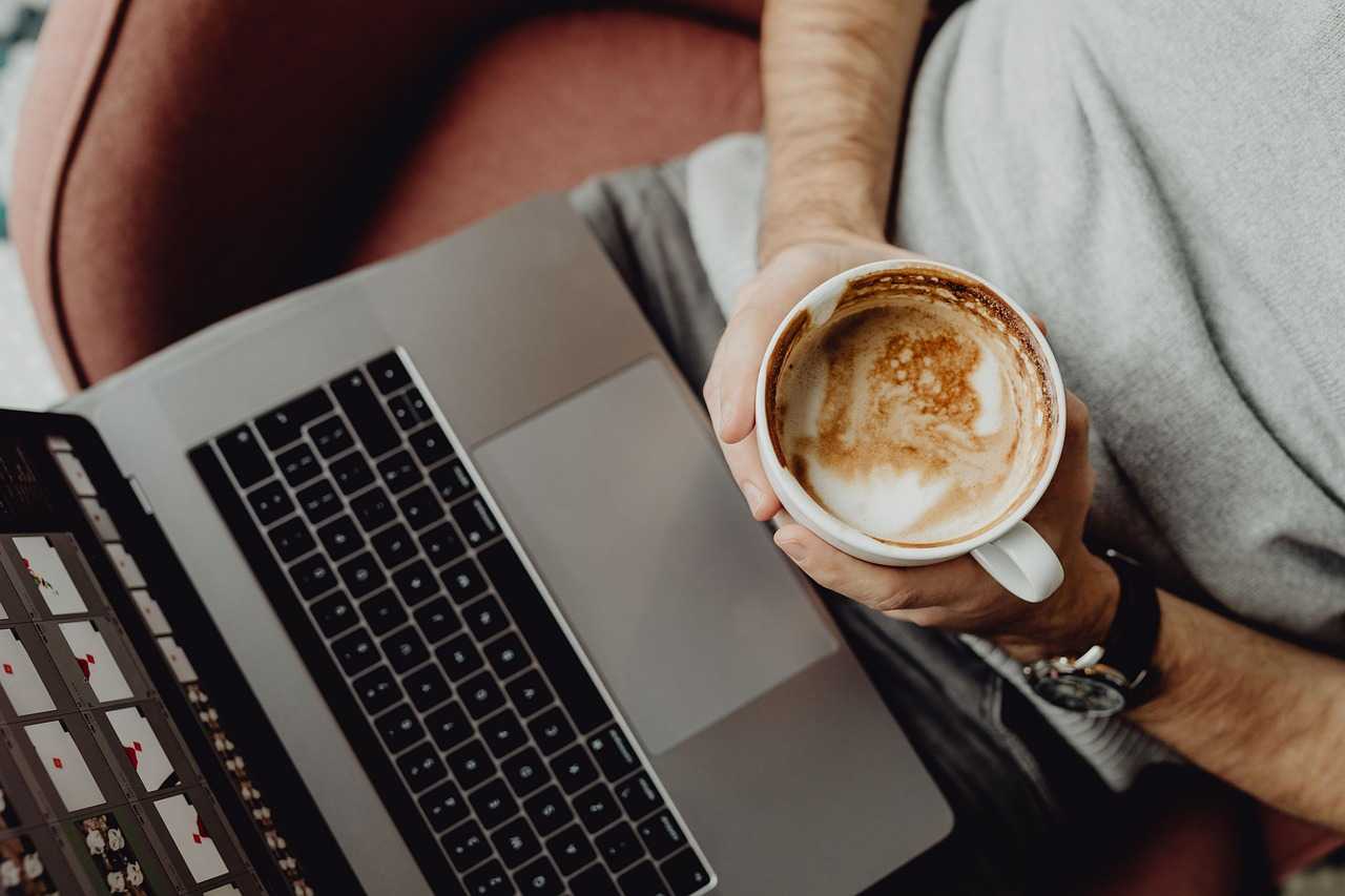 coffee, cup, computer, home, laptop, macbook, coffee cup, technology, office, business, designer, work, man, casual, coffee, coffee, computer, computer, laptop, laptop, office, office, business, business, business, business, business, work, work, work, work