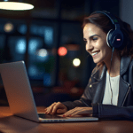 business, laptop, woman, headphones, happy, work, computer, freelancing, freelancer, ai generated, freelancing, freelancing, freelancing, freelancer, freelancer, freelancer, freelancer, freelancer